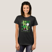 Teacher Life St Patricks Day Gnomes Shamrock Irish T-shirt (Voorkant volledig)