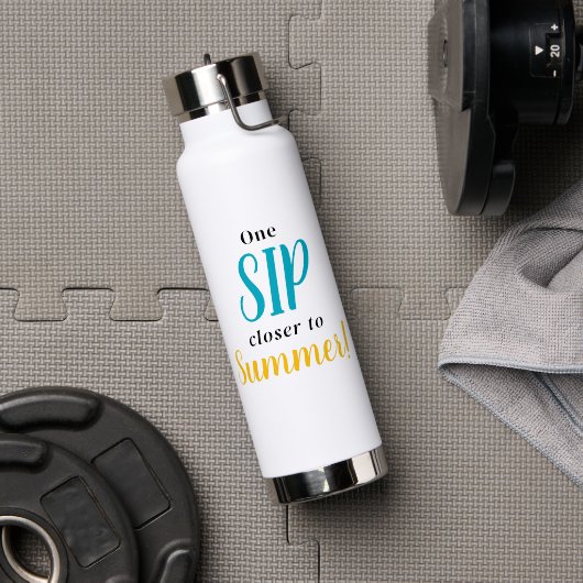 Teacher Motivation Quote Inspiration Waterfles (Gym (Gedraaid)  )