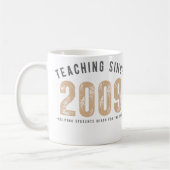 Teacher Mug | Teaching Since 2009 (Gauche)