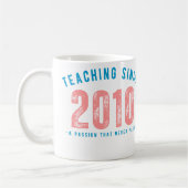 Teacher Mug | Teaching Since 2010 (Gauche)
