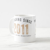 Teacher mug | Teaching since 2011 (Devant gauche)