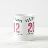 Teacher mug | Teaching Since 2012 (Centre)