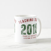 Teacher Mug | Teaching Since 2018 (Devant droit)