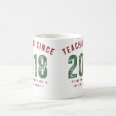 Teacher Mug | Teaching Since 2018 (Centre)
