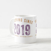 Teacher Mug | Teaching Since 2019 (Devant gauche)