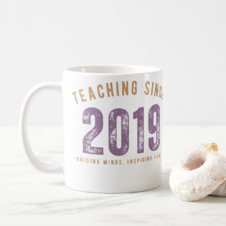 Teacher Mug | Teaching Since 2019 Koffiemok