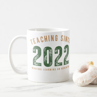 Teacher Mug | Teaching Since 2022 Koffiemok
