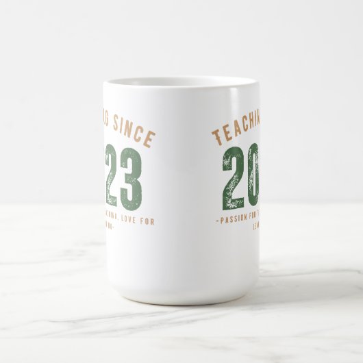 Teacher Mug | Teaching Since 2023 (Centre)