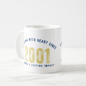 Teacher Mug - Teaching with Heart Since 2001 (Devant gauche)