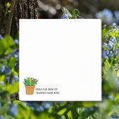 Teacher Notes with Name Personalization 