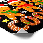 Teacher Of Smart Cookies Funny Gingerbread Teacher Poster (Hoek)