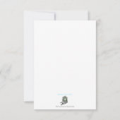 Teacher of the year kaart (Achterkant)