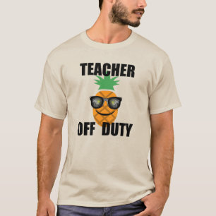 Teacher off Duty Design - T-shirt de base pour hom