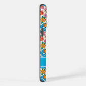 Teacher Pattern Phone Case with Custom Name (Côté droit)