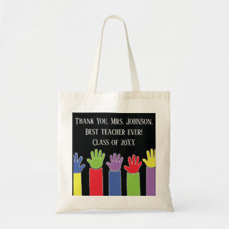 Teacher Personalize Budget Tote Bag