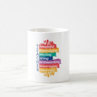 TEACHER RAINBOW QUOTE KOFFIEMOK