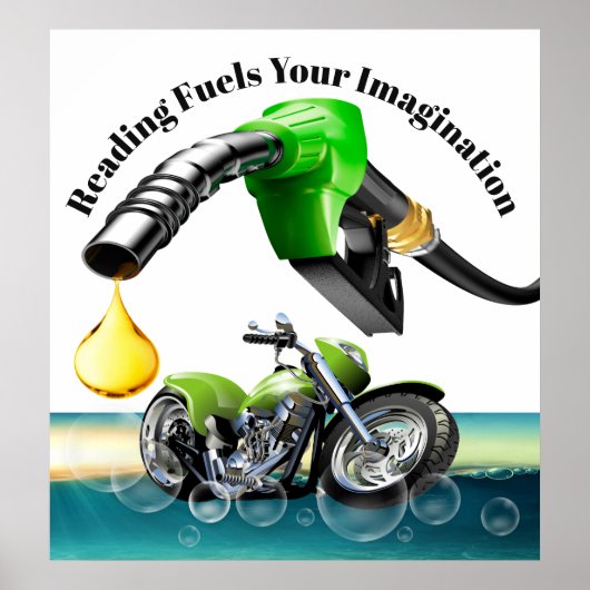 Teacher School Poster - Reading Adventures (Devant)