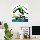 Teacher School Poster - Reading Adventures (Bureau à domicile)