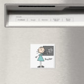 Teacher Stick Figuur Magneet (Insitu (Vaatwasser))