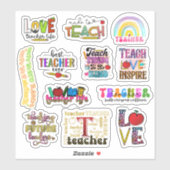 Teacher Stickers (Vel)