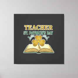 Teacher & Student Class of 2026 - Knowledge is Lig Canvas Afdruk