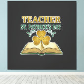 Teacher & Student Class of 2026 - Knowledge is Lig Canvas Afdruk (Insitu (Houten vloer))