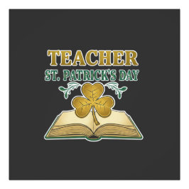 Teacher & Student Class of 2026 - Knowledge is Lig Foto Afdruk