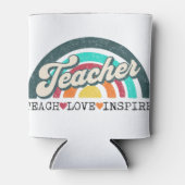 Teacher tekst ontwerp blikjeskoeler (Voorkant)