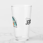 Teacher tekst ontwerp glas (Links)