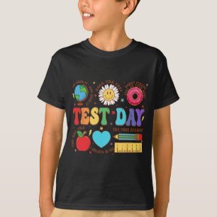 Teacher Test Dag Motivatie Teacher Starr Testin T-shirt