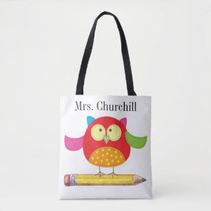 Teacher Uil Print All Over Bag Draagtas
