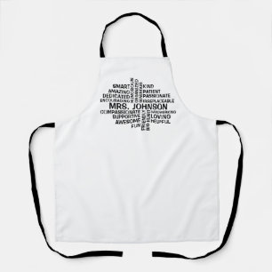 Teacher Word Cloud All-Over Print Schort
