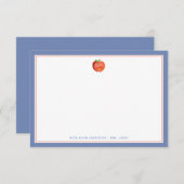 Teachers Apple | Carte de correspondance simple (Devant / Derrière)