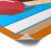 Teacher's Class Rules Blackboard Poster (Coin)