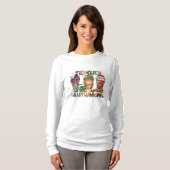 Teachers HallowThanksMas Long Sleeve T-shirt (Voorkant volledig)