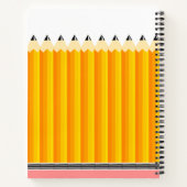 Teacher's Pencil Notitieboek met naam (Achterkant)