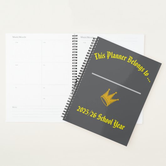 Teachers Planner with space for name (Display)