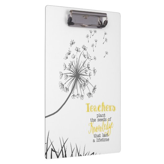 Teachers Plant The Seeds Of Knowledge Klembord (Rechts)