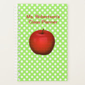Teachers Polka Dot Daily Planner (Voorkant)