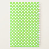 Teachers Polka Dot Daily Planner (Achterkant)