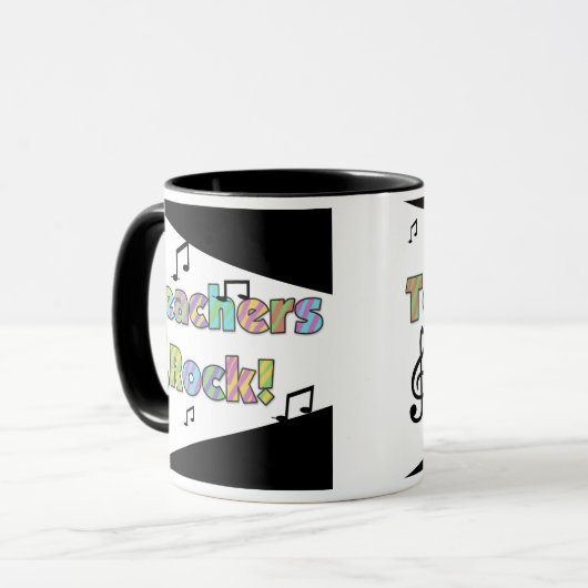 Teachers Rock Mok (Voorkant links)