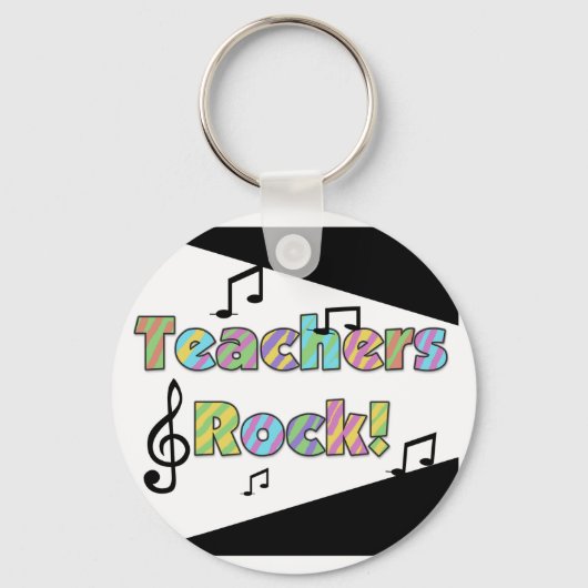 Teachers Rock Sleutelhanger (Voorkant)