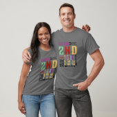 Teaching 2Nd Grade On Twosday 2-22-22 22Nd Februar T-shirt (Unisex)