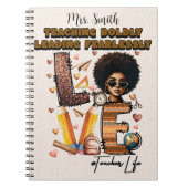 Teaching Boldly Custom Teacher Journal (Devant)