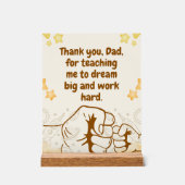 Teaching Dad-Inspirational Fathers Day Quote (Recto)