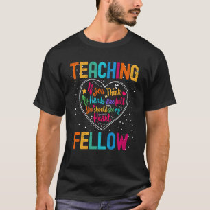 Teaching Fellow Appreciation Week Terug naar Schoo T-shirt