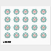 Teaching is Love in Action Cute Cloud Sticker (Vel)