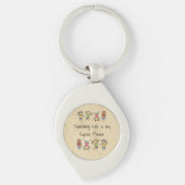 Teaching Kids is My Super Power Fun Quote Keychai Sleutelhanger (Voorkant)