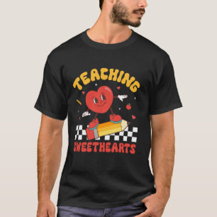 Teaching Sweethearts Funny Candy Heart Teacher Val T-shirt