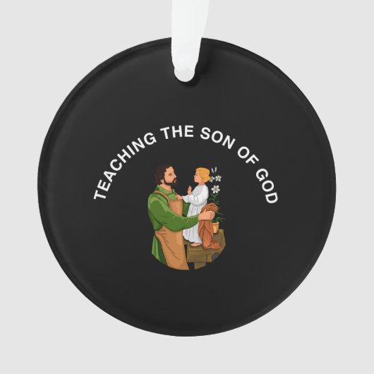 TEACHING THE SON OF GOD ORNAMENT (voorkant)
